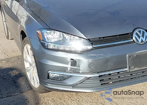 2018 Volkswagen Golf Sportwagen Tsi Sel from USA, damaged, VIN 3VWL17AU4JM760125